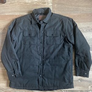 Rugged Elements Snap Front Quilt Lined Shacket,Jacket, Puffer Flannel Size XL